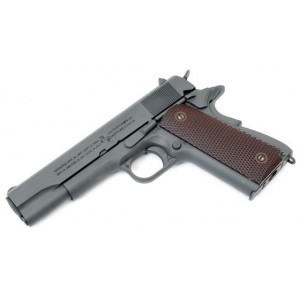 Страйкбольный пистолет Colt 1911 100Th Anniversary parkerized grey metal GBB 6 mm CO2 арт.: 180532 [CYBERGUN]